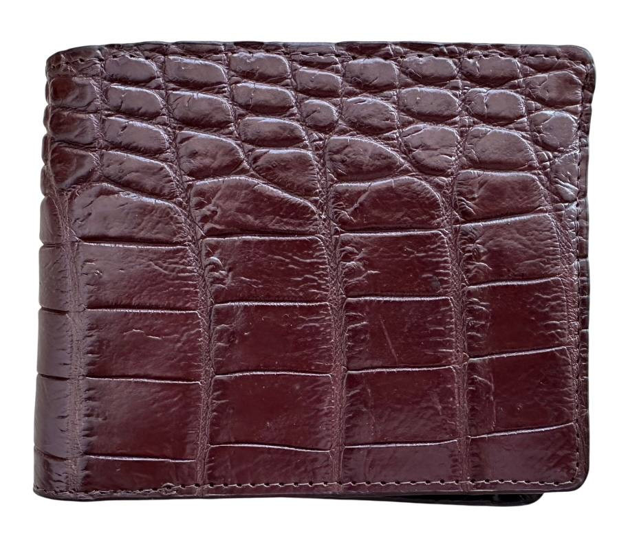 Кошелек из кожи крокодила  Ekzotic Leather Коричневый (cw130)