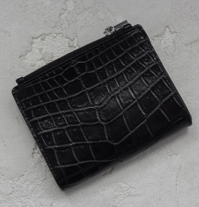 Кошелек из кожи крокодила Ekzotic Leather  Черный (cw 88)