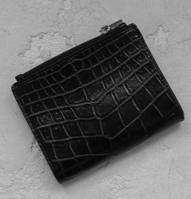 Кошелек из кожи крокодила Ekzotic Leather  Черный (cw 88)