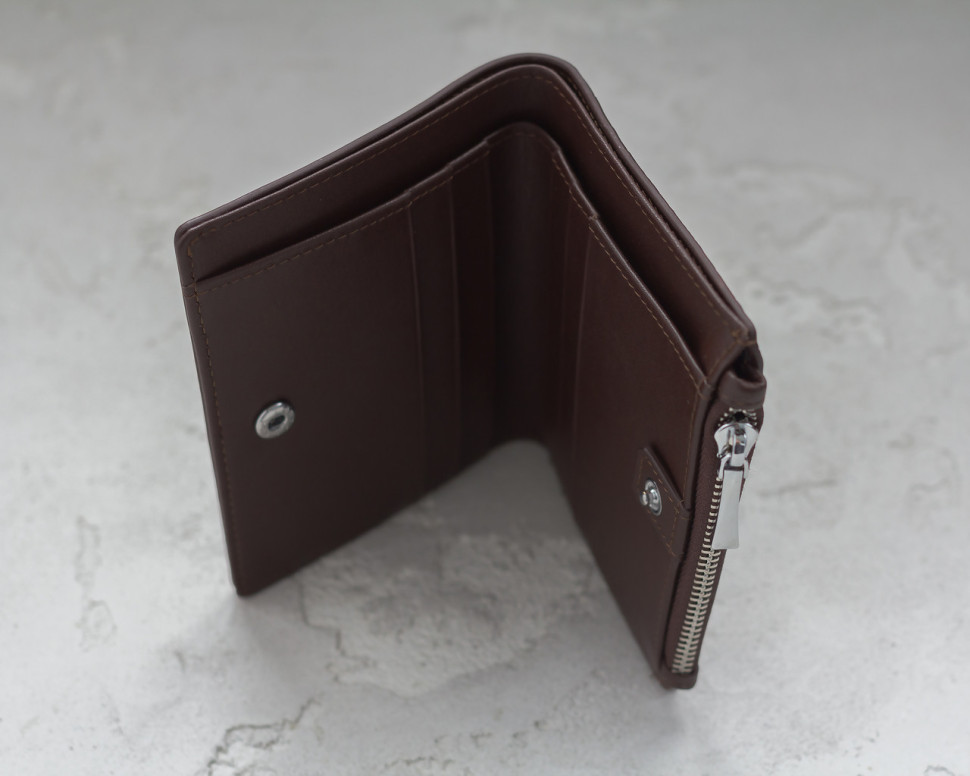 Кошелек из кожи крокодила Ekzotic Leather Коричневый (cw 89)