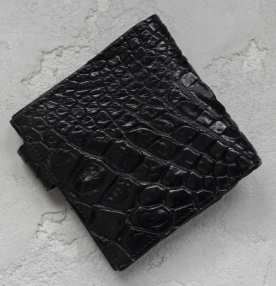 Кошелек из кожи крокодила Ekzotic Leather Черный (cw 91)