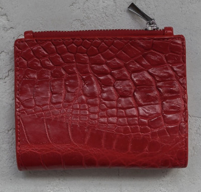 Кошелек из кожи крокодила Ekzotic Leather Красный (cw 96)