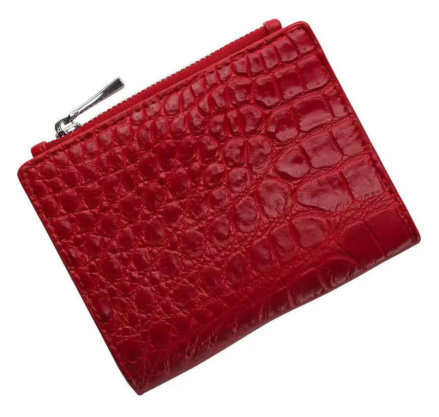 Кошелек из кожи крокодила Ekzotic Leather Красный (cw 96)