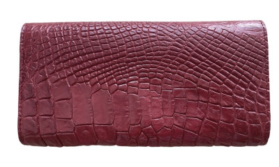 Гаманець портмоне жіночий із натуральної шкіри крокодила  Ekzotic Leather бо ...
