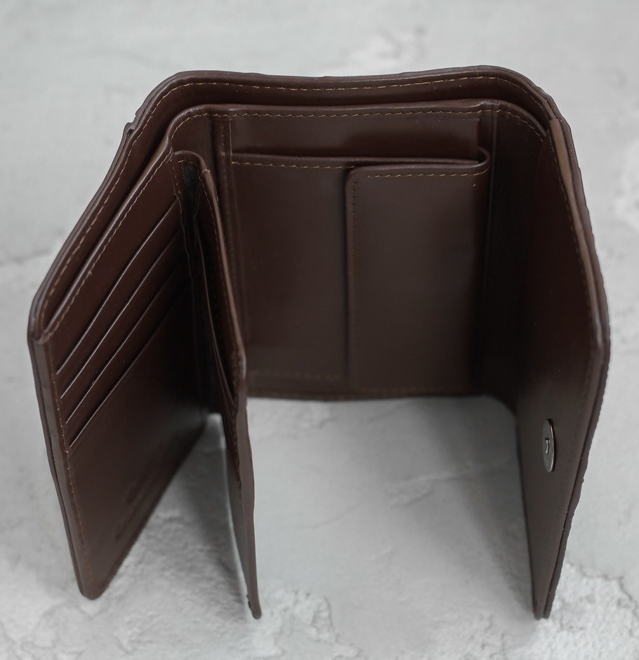 Кошелек женский из кожи крокодила  Ekzotic Leather  Коричневый (cw105)