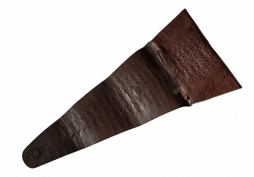Клатч из кожи крокодила Ekzotic Leather Коричневый (ccl01)