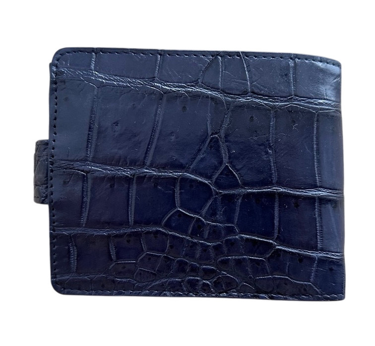 Кошелек из кожи крокодила  Ekzotic Leather  Синий (cw 121)