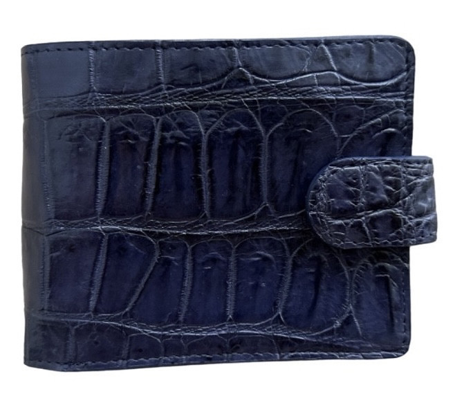 Кошелек из кожи крокодила  Ekzotic Leather  Синий (cw 121)