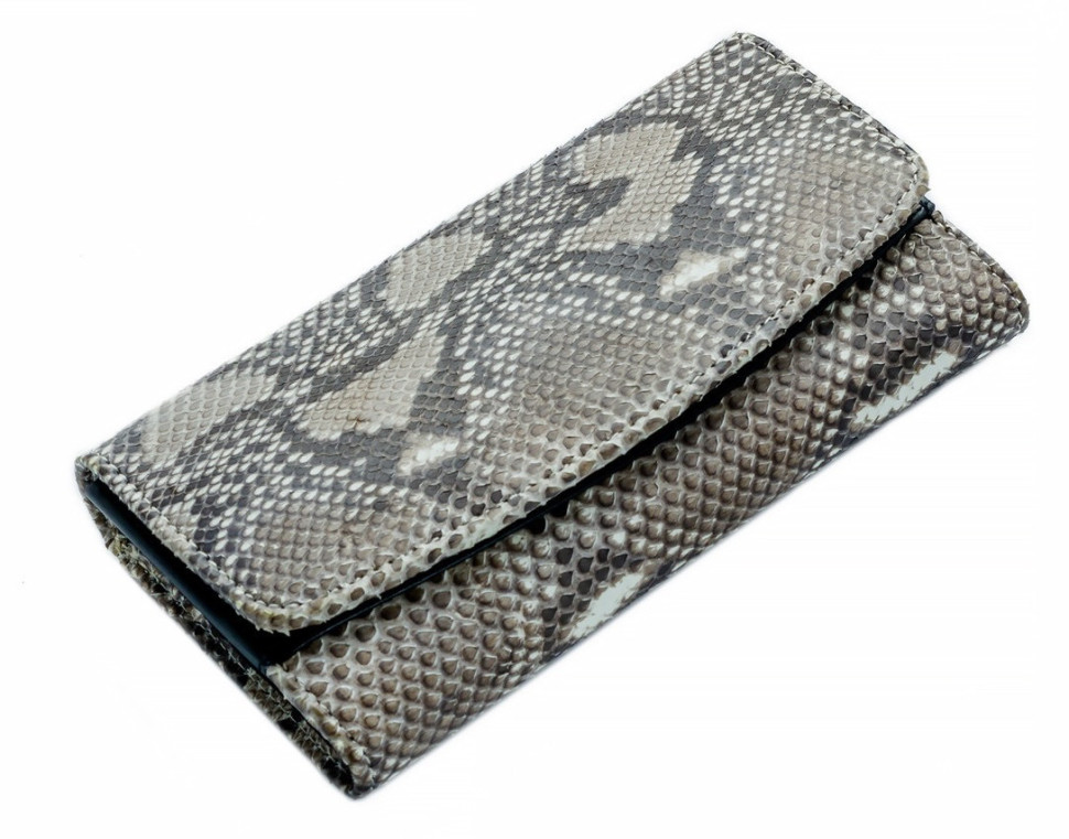 Кошелек из кожи питона  Ekzotic Leather натуральный (snw23)