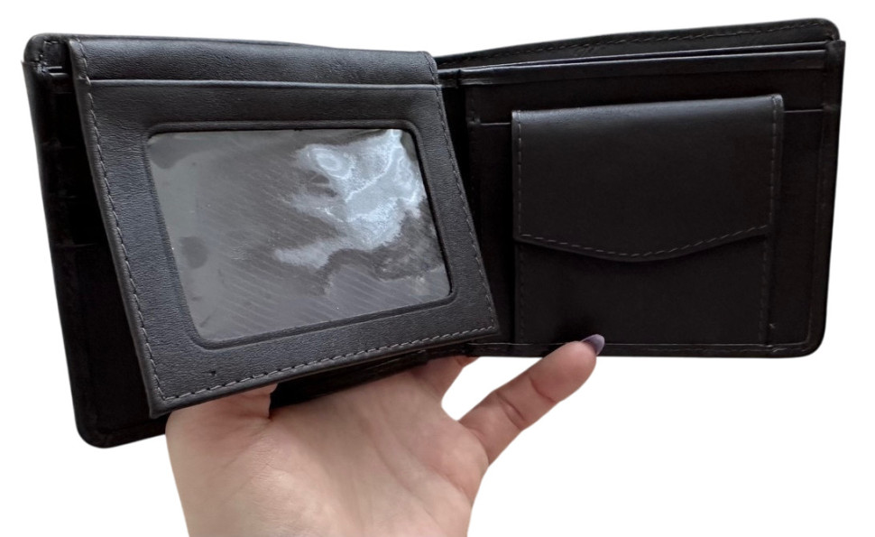 Гаманець портмоне чоловічий зі шкіри крокодила коричневий Ekzotic leather (cw34_6)