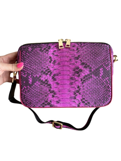 Сумка жіноча кросбоді яскрава Ekzotic Leather (snc03) із натуральної шкіри п ...