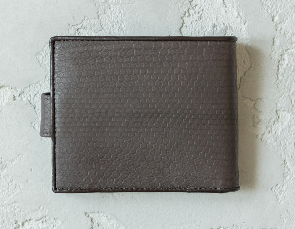 Кошелек из кожи морской змеи Ekzotic Leather Коричневый (snw31)