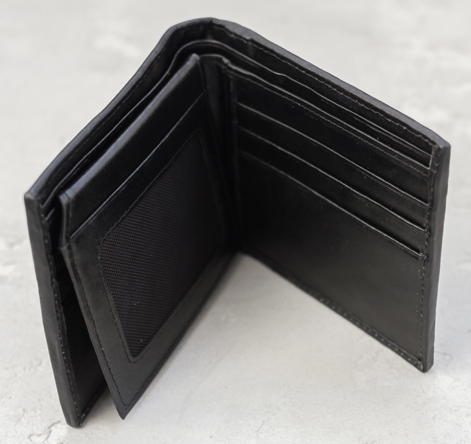 Кошелек из кожи крокодила  Ekzotic Leather Черный (cw34_3)